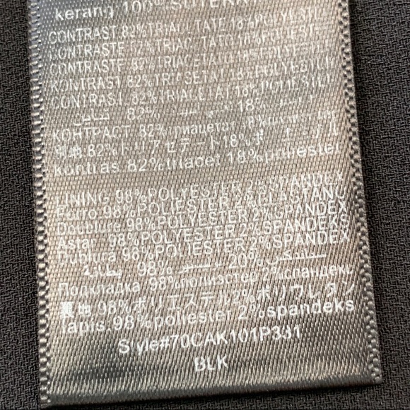 Bebe Embellished V Cut Peplum Sleeveless Black Dress Size S - Picture 10 of 12